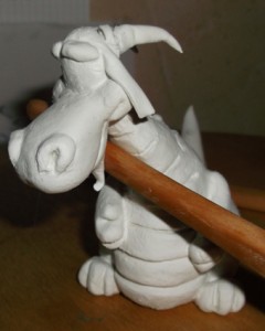 dragon modelage1